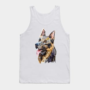 german shepherd Tank Top